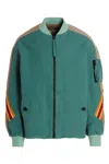 Incotex Red X Facetasm Contrasting-band Bomber Jacket