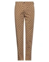 Incotex Red X Facetasm Man Pants Camel Size 34 Cotton In Beige