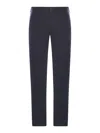 Incotex Chino Trousers With Linen And Cotton Pleats
