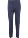 Incotex Tailored Trousers With Pockets In Blue