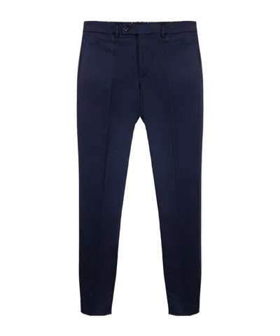 Incotex Regular-fit Stretch Pants In Blue