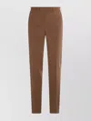 Incotex Relaxed Fit Trousers Featuring Pockets In Brown