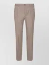 Incotex Relaxed Fit Trousers Featuring Pockets In Neutral