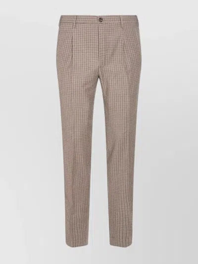 INCOTEX RELAXED FIT TROUSERS FEATURING POCKETS