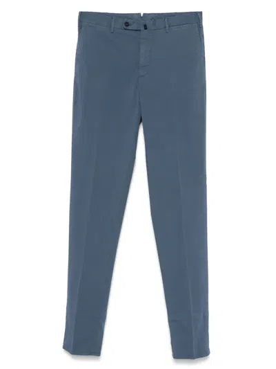 Incotex Royal Batavia Trousers In Blue
