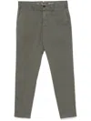 INCOTEX SAGE GREEN COTTON CHINOS