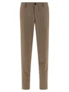 Incotex Honeycomb Slim-fit Pants In Sand
