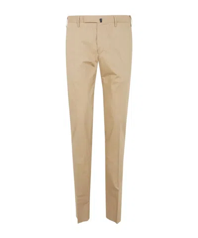 Incotex Sand Beige Trousers In Brown