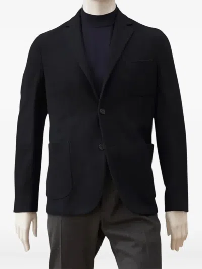 Incotex Single-breasted Blazer In Black