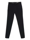 Incotex Skinny-fit Trousers In Black