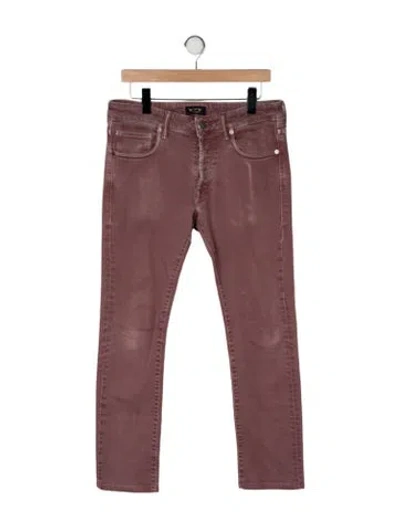 Pre-owned Incotex Skinny Jeans In Pink