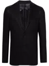 Incotex Skinny Notched Lapels Blazer In Blue