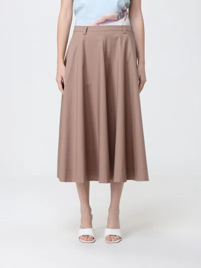 Incotex Skirt Woman In Brown