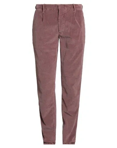 Incotex Slacks By Slowear Man Pants Antique Rose Size 35 Cotton, Elastane In Pink