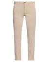 Incotex Slacks By Slowear Man Pants Beige Size 33 Cotton, Elastane In Neutral