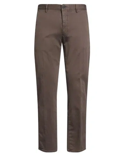 Incotex Slacks By Slowear Man Pants Dark Brown Size 35 Cotton, Elastane