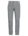 Incotex Slacks By Slowear Man Pants Grey Size 33 Cotton, Elastane In Gray