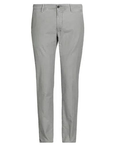 Incotex Slacks By Slowear Man Pants Grey Size 34 Cotton, Elastane In Gray