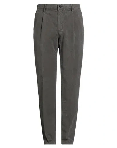 Incotex Slacks By Slowear Man Pants Grey Size 34 Cotton, Elastane In Gray