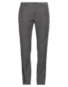 Incotex Slacks By Slowear Man Pants Grey Size 35 Cotton, Elastane In Black