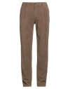 Incotex Slacks By Slowear Man Pants Khaki Size 33 Cotton, Elastane In Brown