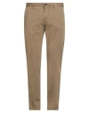 Incotex Slacks By Slowear Man Pants Khaki Size 35 Cotton, Elastane In Brown