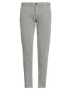 Incotex Slacks By Slowear Man Pants Light Grey Size 34 Cotton, Elastane In Gray