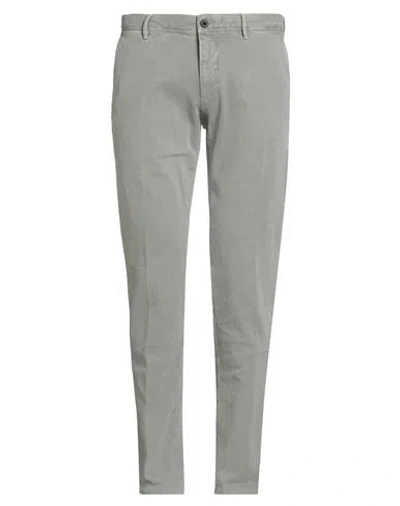 Incotex Slacks By Slowear Man Pants Light Grey Size 34 Cotton, Elastane In Gray