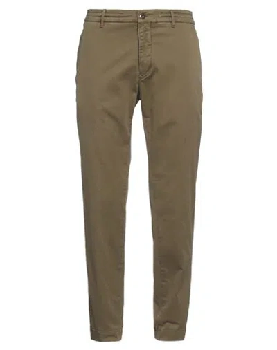 Incotex Slacks By Slowear Man Pants Military Green Size 35 Cotton, Elastane