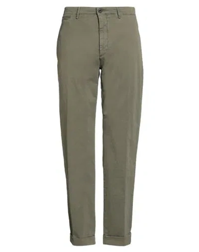 Incotex Slacks By Slowear Man Pants Military Green Size 35 Cotton, Elastane