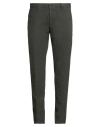 Incotex Slacks By Slowear Man Pants Military Green Size 40 Cotton, Elastane In Gray