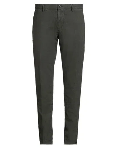 Incotex Slacks By Slowear Man Pants Military Green Size 40 Cotton, Elastane In Gray