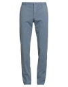 Incotex Slacks By Slowear Man Pants Slate Blue Size 32 Cotton, Elastane