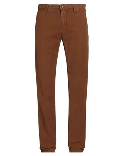 Incotex Slacks By Slowear Man Pants Tan Size 33 Cotton, Elastane In Brown