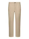 Incotex Straight Leg Trousers In Light Grey