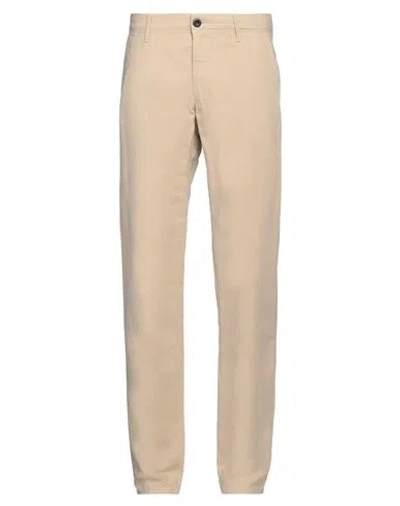 INCOTEX INCOTEX SLACKS MAN PANTS BEIGE SIZE 35 COTTON, ELASTANE
