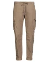 Incotex Slacks Man Pants Beige Size 38 Cotton, Elastane In Brown