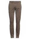 Incotex Slacks Man Pants Brown Size 31 Cotton, Elastane In Brown