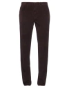 Incotex Slacks Man Pants Burgundy Size 35 Cotton, Elastane In Red