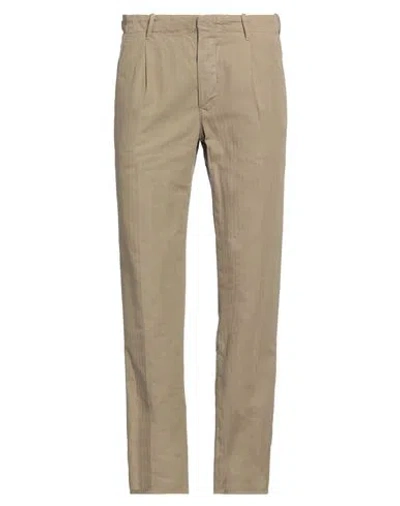 Incotex Slacks Man Pants Camel Size 33 Cotton, Linen In Beige