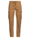 Incotex Slacks Man Pants Camel Size 35 Cotton, Elastane In Brown