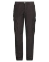 Incotex Slacks Man Pants Dark Brown Size 35 Cotton, Elastane In Brown