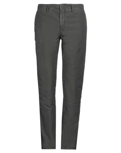 Incotex Slacks Man Pants Lead Size 33 Cotton, Elastane In Grey