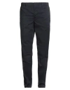 Incotex Slacks Man Pants Midnight Blue Size 40 Cotton, Elastane In Blue