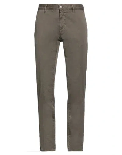 Incotex Slacks Man Pants Military Green Size 34 Cotton, Elastane