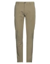 Incotex Slacks Man Pants Military Green Size 35 Cotton, Elastane