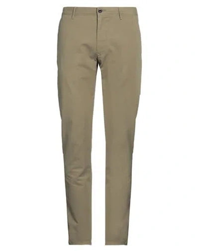 Incotex Slacks Man Pants Military Green Size 35 Cotton, Elastane
