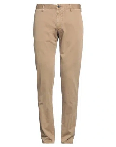 Incotex Slacks Man Pants Sand Size 33 Cotton, Elastane In Beige