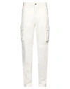Incotex Slacks Man Pants White Size 29 Linen, Cotton, Elastane