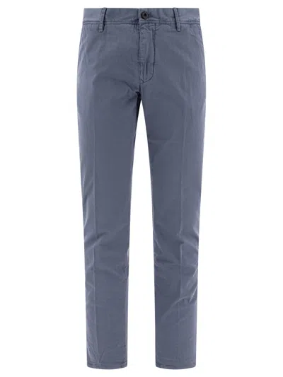 Incotex Slacks Trousers Purple In Blue